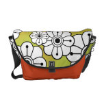 Funky Floral Messenger Bag
