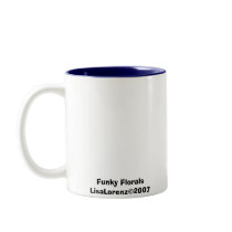 Funky Floral "Tulip" Coffe Mug