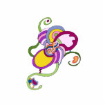 Funky Flower Abstract Illustration photo sculptures