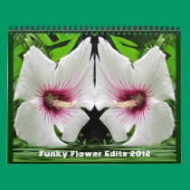 Funky Flower Edits 2012 ~ calendar