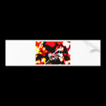 Funky Flowers bumper stickers