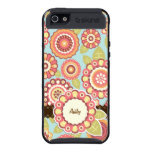 Funky Flowers (Sky Blue) skinit case