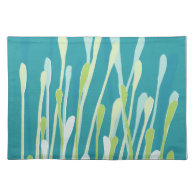 Funky Fresh Grasses Design Placemat
