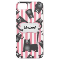 Funky fuzzy Kitty Cat iPhone4 case iPhone 5 Case