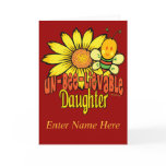Funky Gifts For Daughters Cards