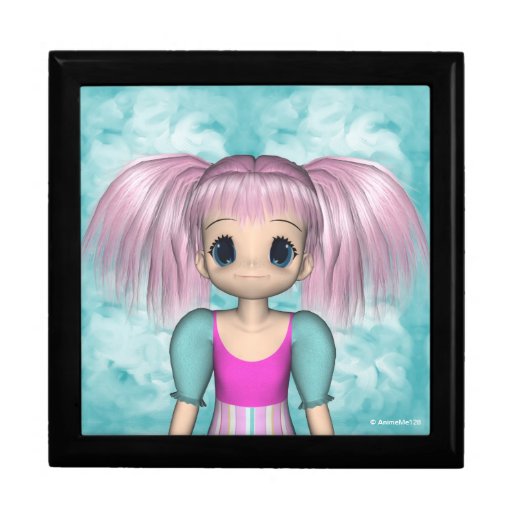 Funky Girl Anime Kid Gift Box