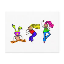 Funky Girls Post Cards