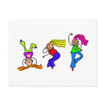 Funky Girls postcards