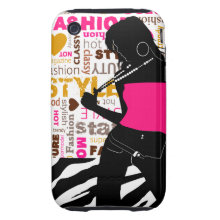 Funky Glam Fashionista Zebra Supermodel casematecase