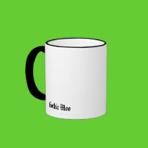 Funky Gothic Moo Mug