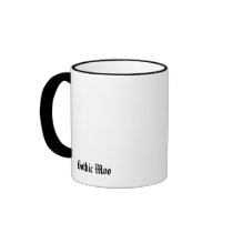 Funky Gothic Moo Mug