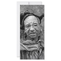 Funky Hat Bookmark rack cards