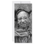 Funky Hat Bookmark Rack Card