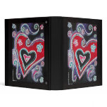 Funky Heart Binder