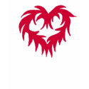 Funky Heart lady's shirt by marcya7 Funky Heart lady's shirt