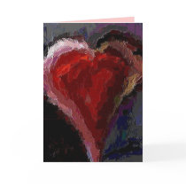 Funky Heart - Valentines Day card
