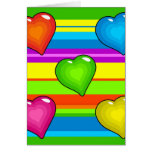 Funky Hearts Cards