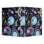 funky hippie design 3 ring binders