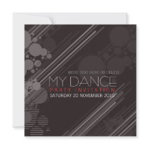 Funky House Dance Party Invitation