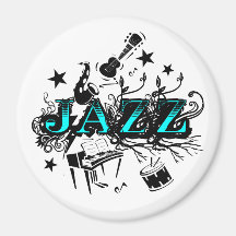 Funky Jazz Magnet