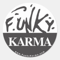 FUNKY KARMA stickers