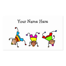 Funky Kids Business Cards
