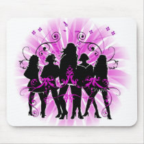 Funky Lady Mousepad