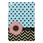 Funky L'il Daisy Dot iPad Mini Case -blue ipad mini cases