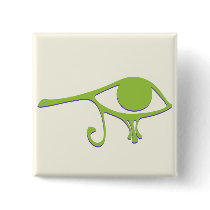 Funky Lime Purple Wedjet buttons by ShovelTest Funky Lime Purple Wedjet buttons