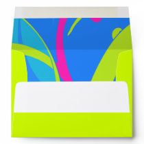 Funky Limey Envelopes envelopes