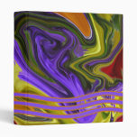 Funky Liquid Wave Vinyl Binder