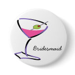 funky martini purple buttons