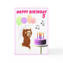 Funky Monkey birthday cards