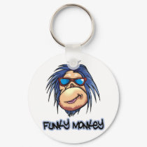 Funky Monkey keychains by tshirtfun Funky Monkey keychains