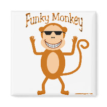 Funky Monkey magnet