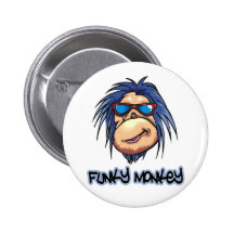 Funky Monkey Pin