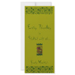 Funky  Monkey Personalized Rack Card