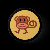 Funky Munkey Button