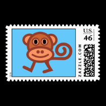 Funky Munky stamps