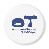 Funky Occupational Therapy Fridge Magnets