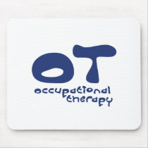 Funky Occupational Therapy Mousepad
