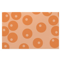 Funky orange retro pattern. stationery design
