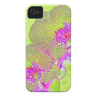 funky orchid iphone case