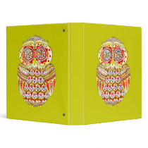Funky Owl Binder