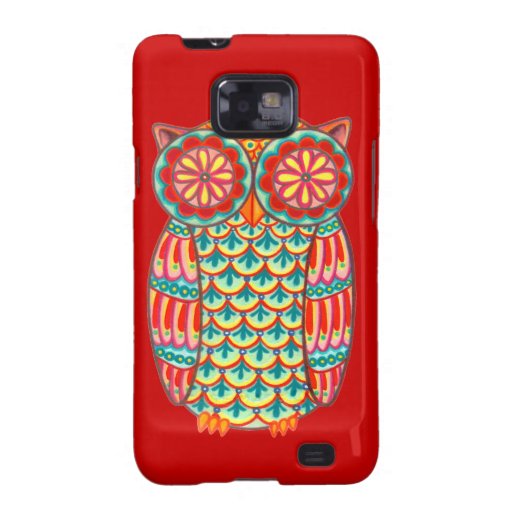 Funky Owl Samsung Galaxy S2 Case For Phone Zazzle