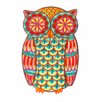 Funky Owl Tee Shirt