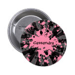 Funky paintball splatters pink and blue