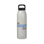 Funky PhD Graduate 2013 (Blue) Reusable Water Bottles