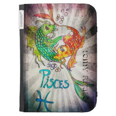 Funky Pisces Kindle 3 Cases