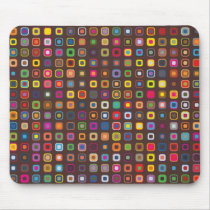 Funky PolkaSquare mousepads by cimot_cool13 Funky PolkaSquare mousepads